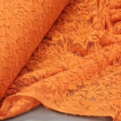 Čipka - narančasta, elastična ZADNJI KOMAD 1,50 m / 12,50 €