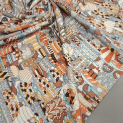 Smeđe-bež-lycra (185 g/m2) 1 kg/19,90 €