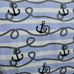 Dječji dres - promjena boje: crno-bijela iznutra, svijetloplava i bijela izvana (mornarsko plavi uzorak)