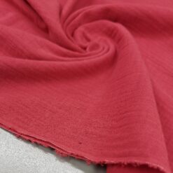 Pamučni muslin (dupla gaza) - crvena