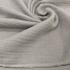 Pamučni muslin (dupla gaza) - siva