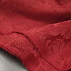 🌟 Luksuzni bordo crveni damast - elegantan uzorak za stolnjake i ukrase (širina 3 m)