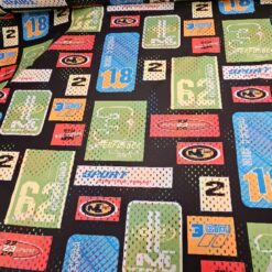 Zeleno-plavi-poplin (80g/m2) 1m/4,50€