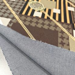 Smeđe-zlatni Punto Roma jersey - barok lanci