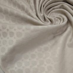 🎁 Elastični pamučni žakard prirodni s točkastim reljefom - mekan, elegantan i po ODLIČNOJ CIJENI!