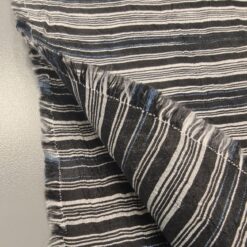 Plavo-siva elegancija od lana i poliestera