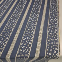 Plavo-bež dvostrana dekorativna tkanina "Rustikalna romansa" (širina 2,80 m, 350 g/m²) 1 kg / 14,50 €