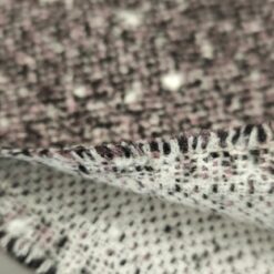 👉 Topla moderna pletiva u crnim i ljubičastim tonovima - idealna za pulovere i kapute (380 g/m²) 1 kg / 14,50 €