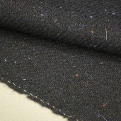 🌟 Tamno plavi tvid (vuna/poliester) - tweed look  ZADNJI KOMAD 1,50 m / 18,75 €