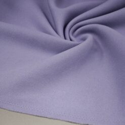 Pastelno lila elastična tkanina za kapute - mekana i elegantna