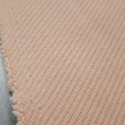 🌟 Mješavina vune boje marelice i ružičaste s elegantnom strukturom za zimske kapute i jakne