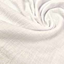 Pamučni muslin (dupla gaza) - bijela